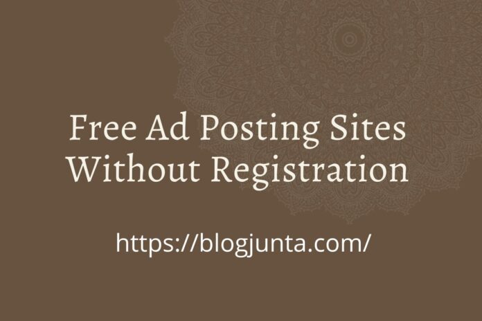 Free Classified Sites Without Registration