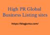 Business Listing sites