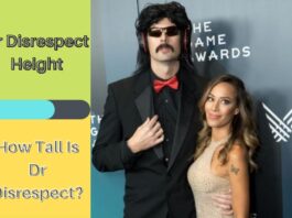 Dr Disrespect Height