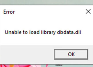 Error Dbdata.dll: What can You do to repair it?