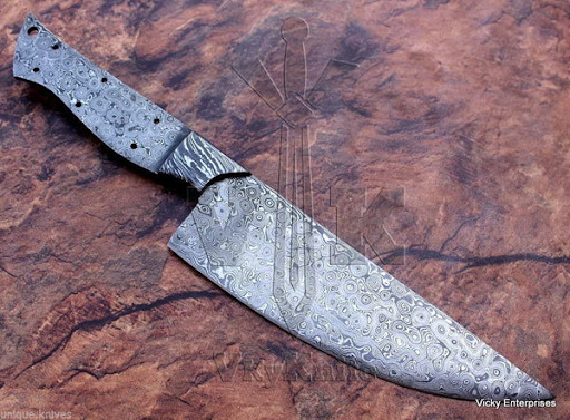 Traders Handmade Chef Damascus Knife