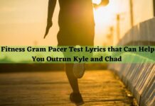 fitness gram pacer test lyrics
